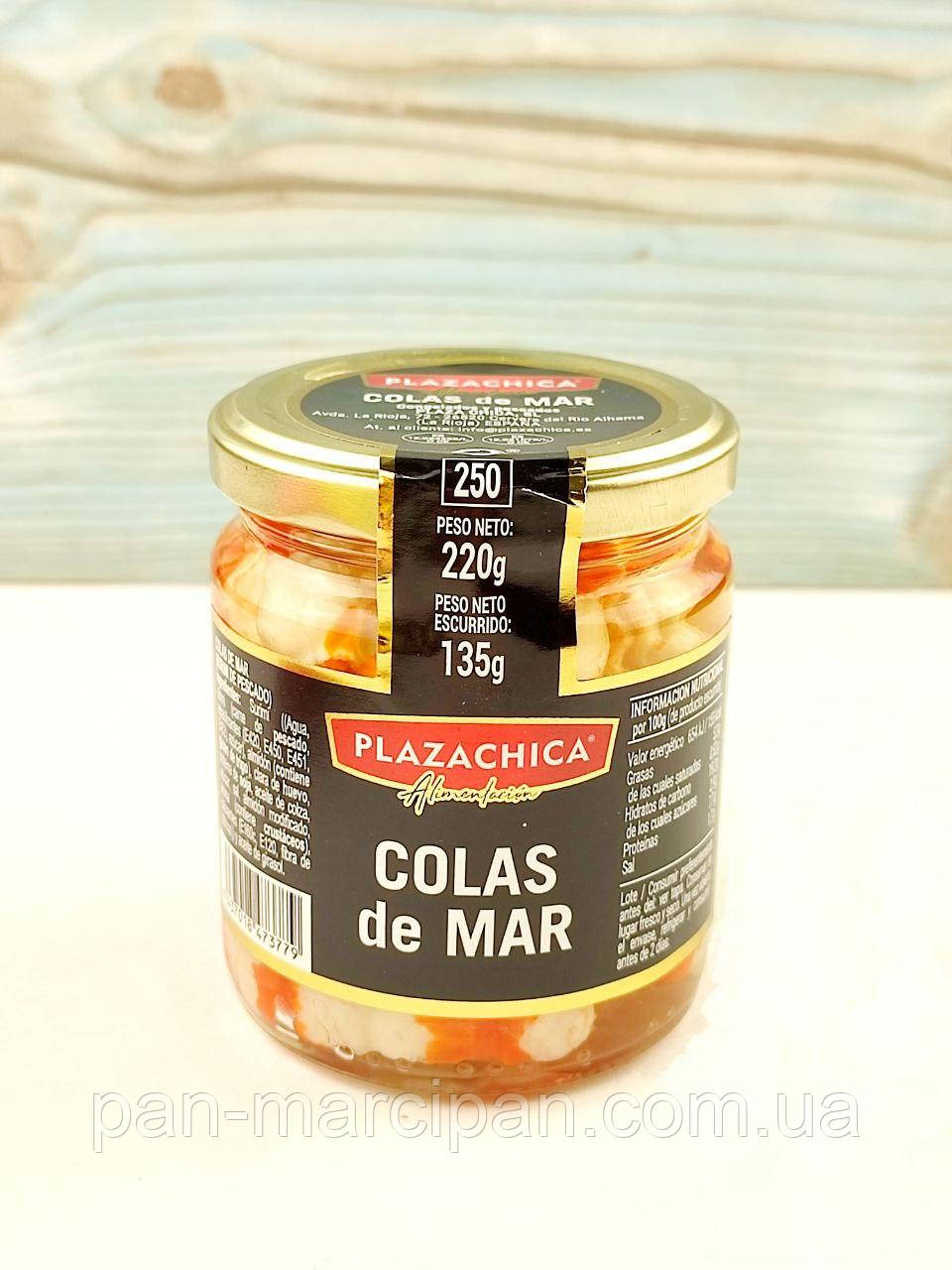 Хвости креветок (імітація з сурімі) Plazachica Colas de mar 220г Іспанія, фото 1