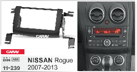 Перехідна рамка Nissan Rogue Carav 11-239