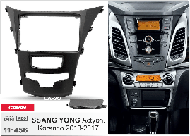 Перехідна рамка SsangYong Actyon, Korando Carav 11-456