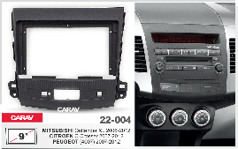 Перехідна рамка Mitsubishi Outlander XL, Peugeot 4007, Citroen C-Crosser Carav 22-004