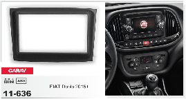 Перехідна рамка Fiat Doblo CARAV 11-636