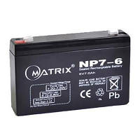 Батарея к ИБП Matrix 6V 7AH NP7-6 GHF