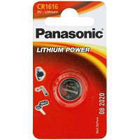 Батарейка Panasonic CR 1616 * 1 LITHIUM CR-1616EL/1B GHF