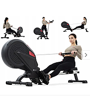 Складний тренажер Гребля Hop Sport Rush HS-070R до 130 кг - Гребний тренажер