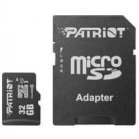 Карта памяти Patriot 32GB microSD class10 PSF32GMCSDHC10 GHF