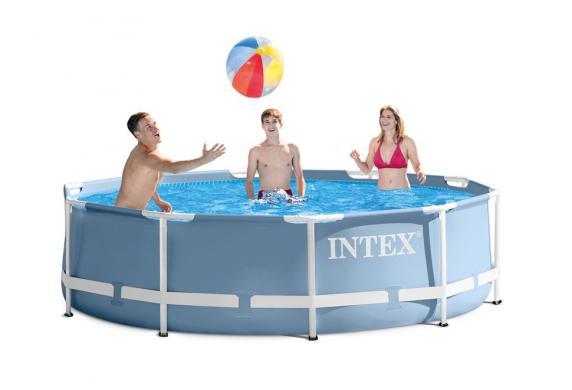Круглий каркасний басейн Metal Frame Pool Intex 28710 (Інтекс 28210) LS-003069