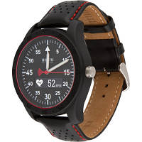 Смарт-часы Atrix INFINITYS X20 45mm Swiss Sport Chrono Black-leather Смарт-ча swwpaii2sscbl GHF