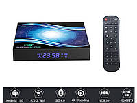 ТВ приставка Смарт Smart Tv BOX Android 11 S905W2 T95W