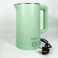 Электрочайник Suntera EKB-327G 1.8Л, стильный электрический чайник, электронный чайник, чайник дисковый