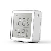 Беспроводной Wi-Fi датчик температуры и влажности Tuya Humidity Sensor mir-te200 Белый PK, код: 7541889
