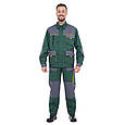 Костюм робочий ГЕКОН (куртка та штани) зелений, фото 3