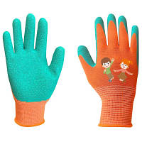 Защитные перчатки Neo Tools детские латекс, полиэстер, дышащая верхняя часть, р.3, оранжевый 97-644-3 GHF