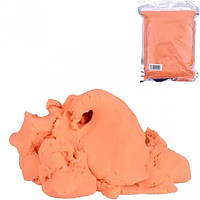 Кинетический песок 1000гр пакет Оранжевый