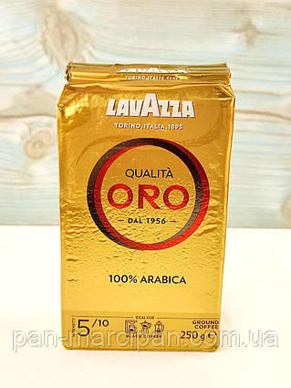 Кава мелена Lavazza Oro 100% арабіка 250гр