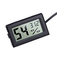 Термометр - гигрометр Digital FY-12 с выносным датчиком 1.5 м Черный (20053100257) TT, код: 1810625