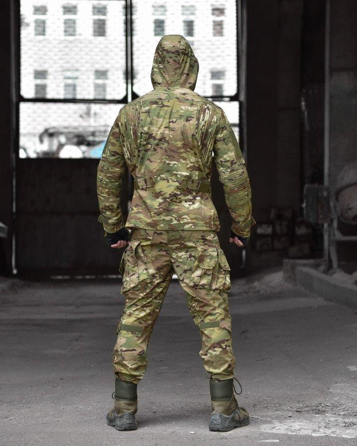 Военная боевая форма "Horn 3 Generation" с наколенниками и с креплениями Молле в штанах для ВСУ Мультикам - фото 3 - id-p2189448170