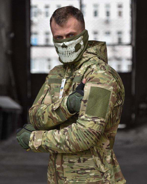 Военная боевая форма "Horn 3 Generation" с наколенниками и с креплениями Молле в штанах для ВСУ Мультикам - фото 4 - id-p2189448170