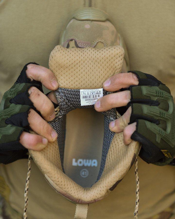 Военные весенние берцы LOWA MTK Мультикам, армейская обувь Лова осень-весна для военных ВСУ - фото 7 - id-p2189448300