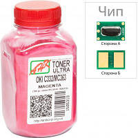 Тонер OKI C332/MC363, 100г Magenta+chip AHK 1505323 GHF