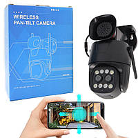 IP камера видеонаблюдения с WiFi / Камера видеонаблюдения 4K / Уличная камера / Поворотная WIFI камера