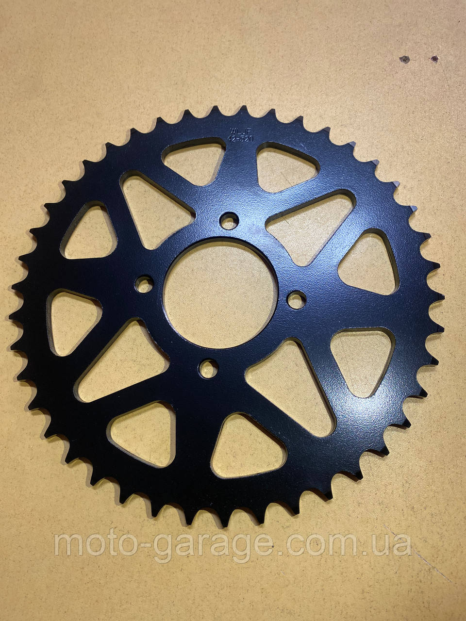 Зірка задня Tekken New, Loncin LX200GY-3, Pruss, 520H-42T,D58/78-4 болтів,, фото 1