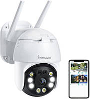 Камера спостереження FREECAM з кольоровим нічним баченням, купольна IP-камера Wi-Fi 1080P, Amazon, Німеччина