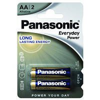 Батарейка Panasonic AA LR06 Everyday Power * 2 LR6REE/2BR GHF