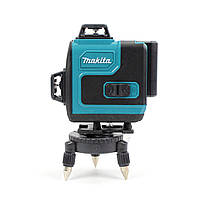 Аккумуляторный лазерный нивелир Makita (3.7V, 5AH), уровень со штативом Макита 3D,4D