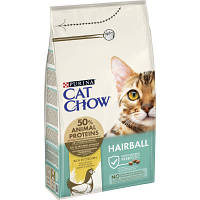 Сухой корм для кошек Purina Cat Chow Hairball с курицей 1.5 кг 5997204514486 n