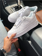 Жіночі кросівки білі Nike Air Force 1 Low white Найк Аір Форс білі жіночі кросівки Форси унісекс