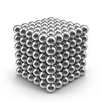 Неокуб Neocube 216 кульок 5мм в боксі (срібло)