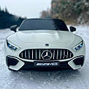 Дитячий двомісний електромобіль Mercedes SL63 на акумуляторі + пульт, фото 3