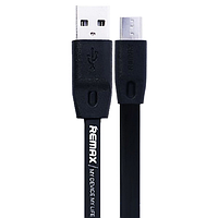 Кабель Micro USB REMAX Full Speed Charging RC-001m 1M black