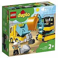 LEGO 10931 ЛЕГО Duplo Грузовик и гусеничный экскаватор 10931