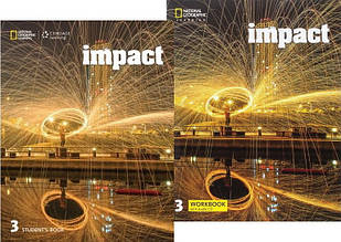 Impact 3 Student's Book + Workbook with Audio CD. NGL (Підручник + зошит) комплект