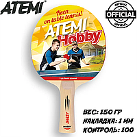 Ракетка для настольного тенниса пять слоев дерева Atemi Hobby