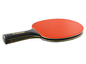Ракетка для настільного тенісу професійна карбонова Donic Carbotec 7000 ITTF товщина накладки 2,3 мм, фото 4