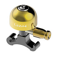 Дзвоник вело Lezyne CLASSIC BRASS BELL S Black Gold