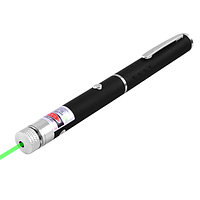 Фонарь-лазер зеленый Laser Pointer 803-1 L165 с насадкой