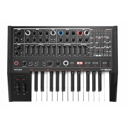 Аналоговий синтезатор Arturia MiniBrute 2 Noir Edition, фото 1