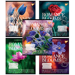 Зошит 60 арк. клітинка YES "Romance blooms" 766473