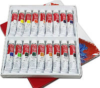 Набор профессиональных масляных красок Winsor Newton 18 цветов (WN-O934 18) MD, код: 7359120