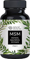 Метилсульфонилметана МСМ (MSM) 1600 мг Natural Elements-180 капсул