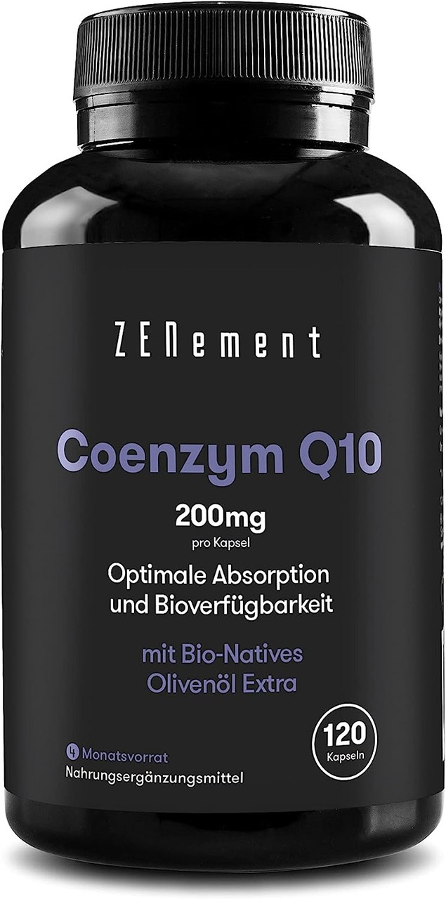 Коэнзим Q10 (Coenzyme Q10) 200 мг Zenement 120 капсул (ID#2189479483 ...