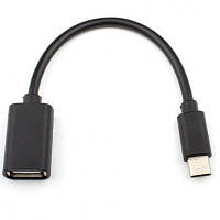 Дата кабель OTG USB 2.0 AF to Type-C 0.1m Atcom 14716 GHF