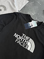 Мужская футболка "The North Face", черная качественная мужская футболка
