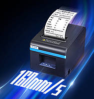 Принтер чеков для кафе, Мини принтер для наклеек, Принтеры чеков (80мм) USB + Wi-Fi, ALX
