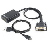 Перехідник VGA to HDMI Cablexpert A-VGA-HDMI-01 GHF
