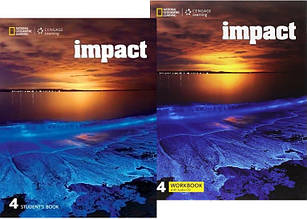 Impact 4 Student's Book + Workbook with Audio CD. (Підручник + зошит) комплект