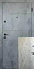 Вхідні двері Redfort Економ Дует бетон темно-сірий бетон світло-сірий